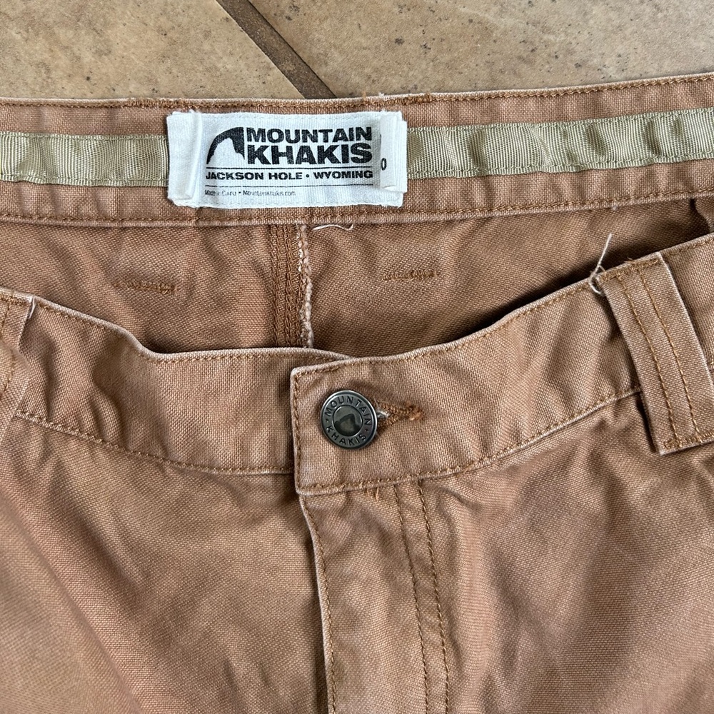Mountain Khakis Brown Casual Trouser/Jean